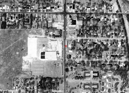 Auto Theatre - Aerial - Photo From Terraserver (newer photo)